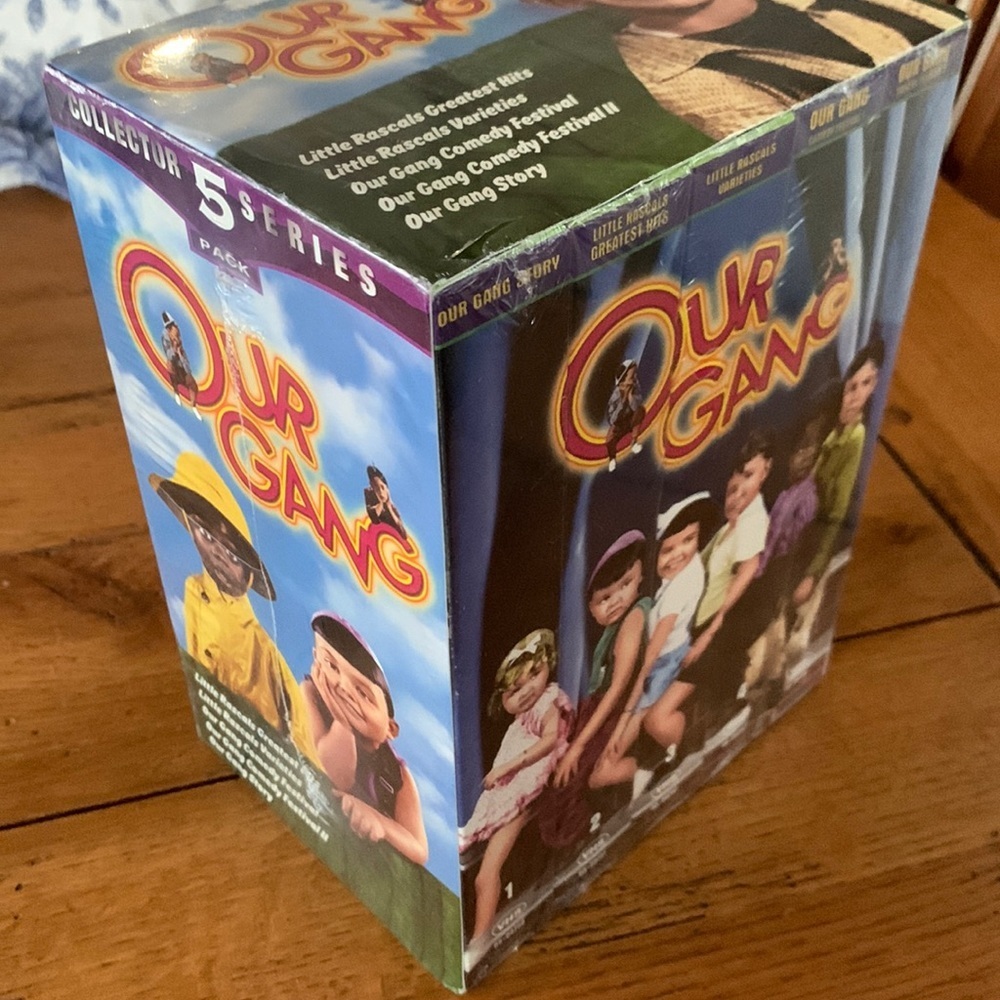 Little Rascals Our Gang Vintage Collectors Series 5 Pack VHS Video Box Set NWT